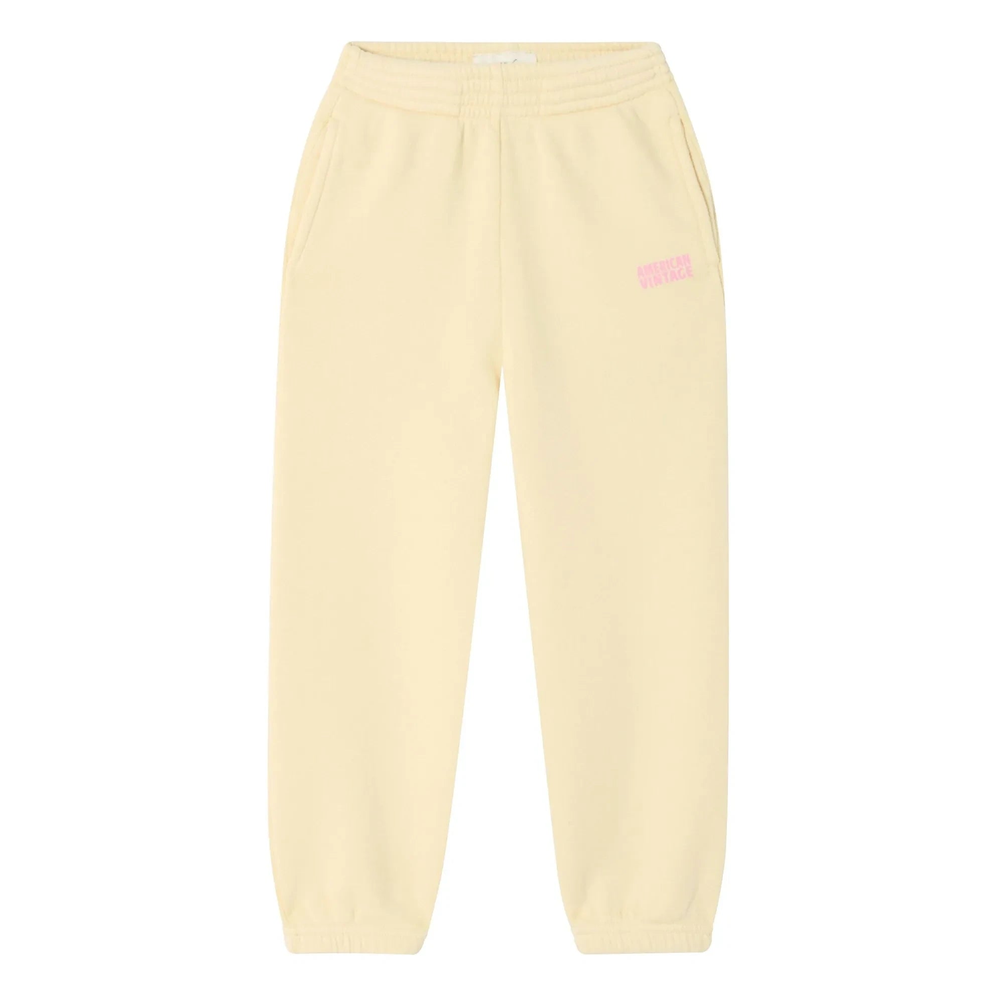 American Vintage - Jogger Izubird | Verblichenes Gelb