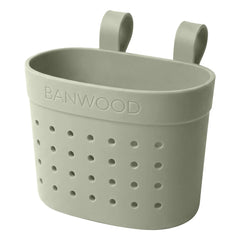 Banwood - Pin & Ride özelleştirilebilir bisiklet sepeti/çekçek | Zeytin