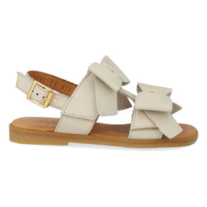 Angulus - Sandalen mit Knoten | Creme