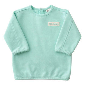 Lililotte - Solal Bio-Baumwoll-Sweatshirt | Minzgrün