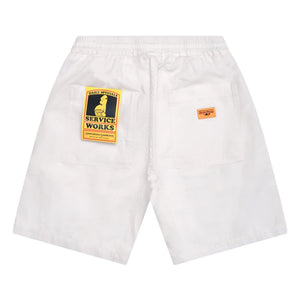 Service Works - Canvas Chef Bio-Baumwoll-Shorts | Ecru