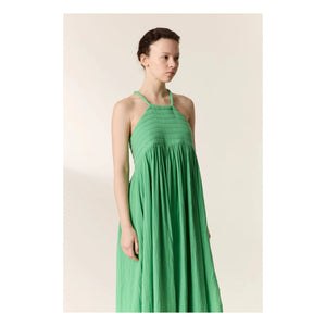 Leon & Harper - Romee Kleid aus Bio-Baumwolle | Wassergrün