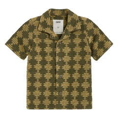 OAS - Forti Nicaro Hemd aus Frottee | Khaki