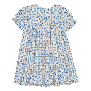 Hallo Simone – Louisette Fayence-Kleid | Weiß