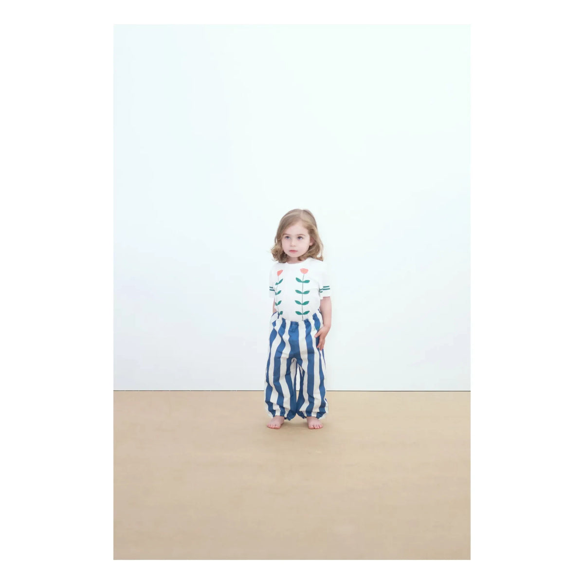 Tinycottons - Body Roses Bio-Baumwolle | Weiß
