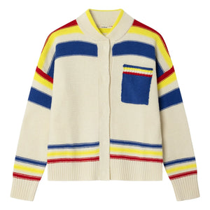 Dr Bloom - Tennis Cardigan | Ecru