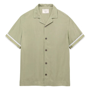 Ché Studios - VALBONNE HEMD | Beige - Grün