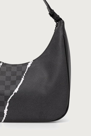 Sprayground - Graue Kunstleder Damen Umhängetasche 910B9353NSZ