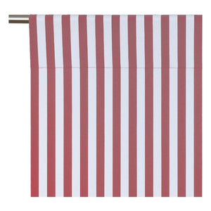 Nobodinoz - Wendy Stripes Baumwoll-Voile-Vorhang | Braun