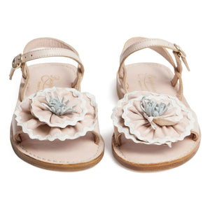Bonpoint – Sandalen „Lola Fleurs“ | Puderrosa