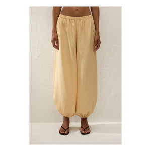 Faithfull the Brand - Kortez Leinenhose | Gelb