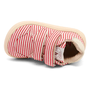 bisgaard - Gestreifte Kratz-Sneaker | Rot