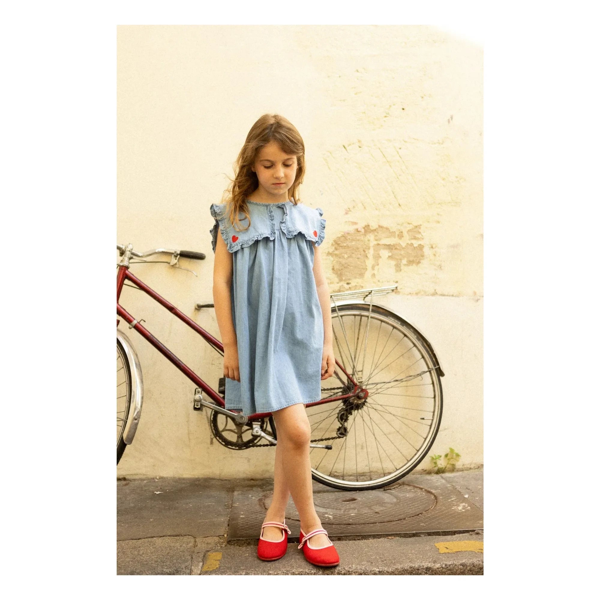 Louis Louise - Célestine Chambray Kleid | Hellblau