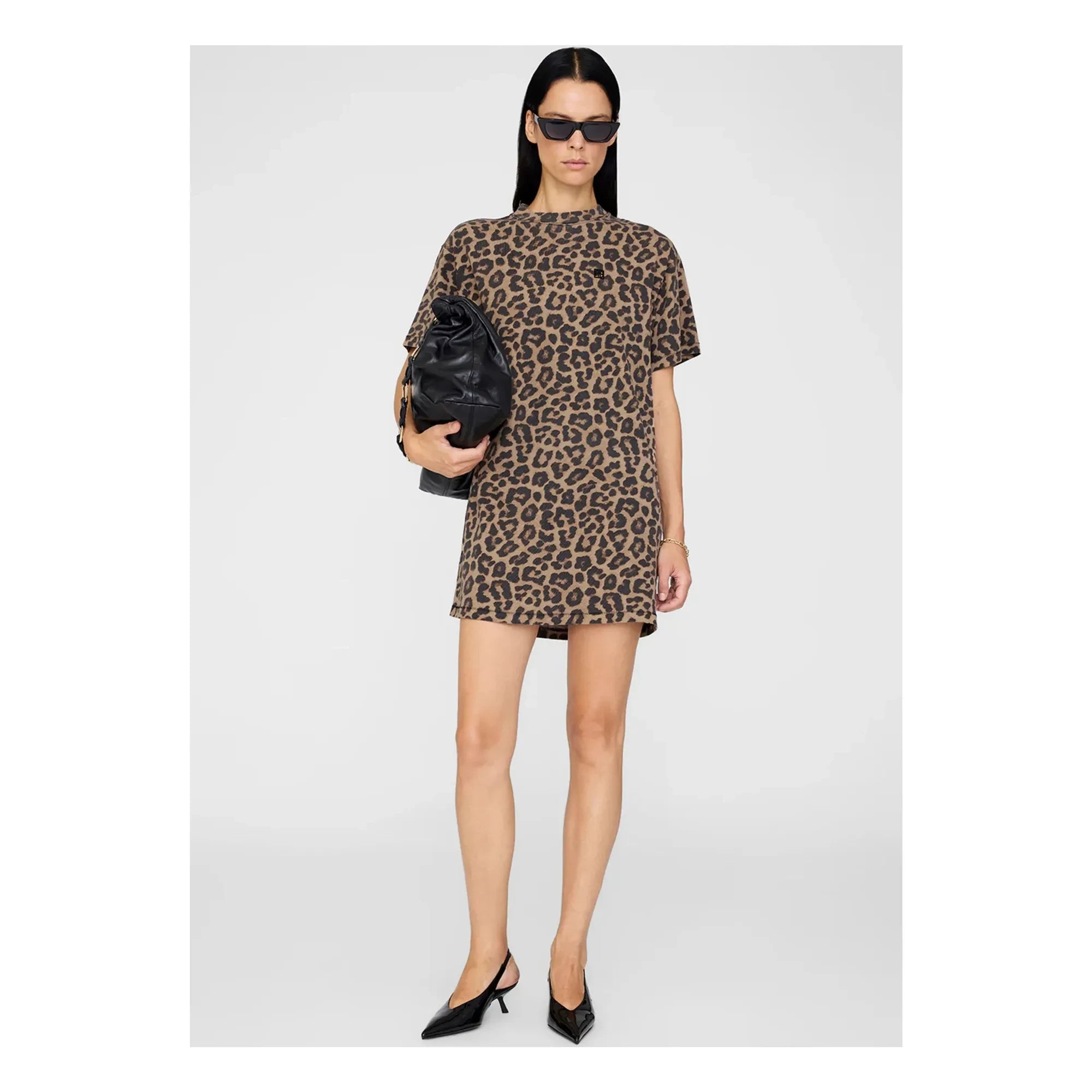 Anine Bing - Beth Leopar-Kleid | Braun