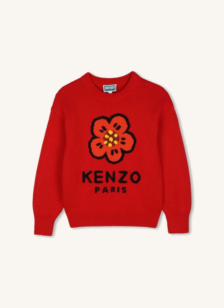 Kenzo - Kenzo Jacquard-Pullover | Rot