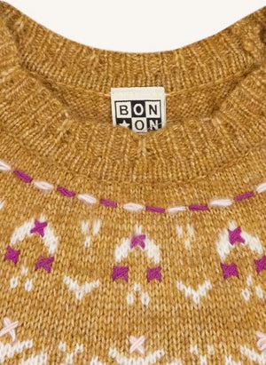 Bonton - Pastellpullover | Karamell