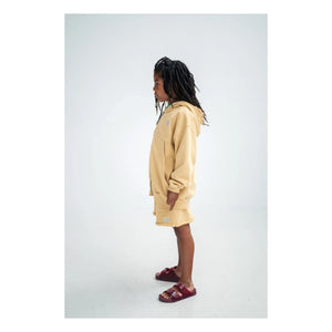 Repose AMS - Jogger-Shorts aus Bio-Baumwolle R | Gelb