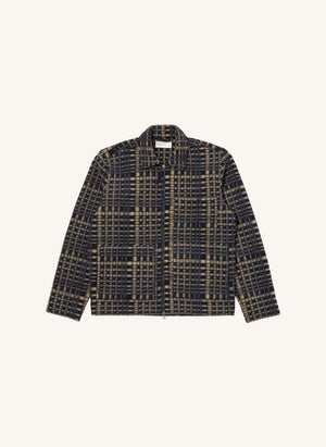 Universal Works - Uniform Jacke mit Reißverschluss | Navy