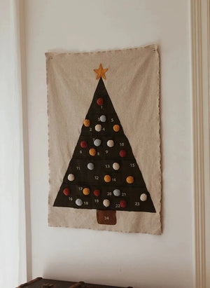 Lorena Canals - Weihnachtsbaum Adventskalender | Dunkelgrün