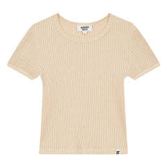 Hundred Pieces - Nova organik pamuklu T-shirt | Krem