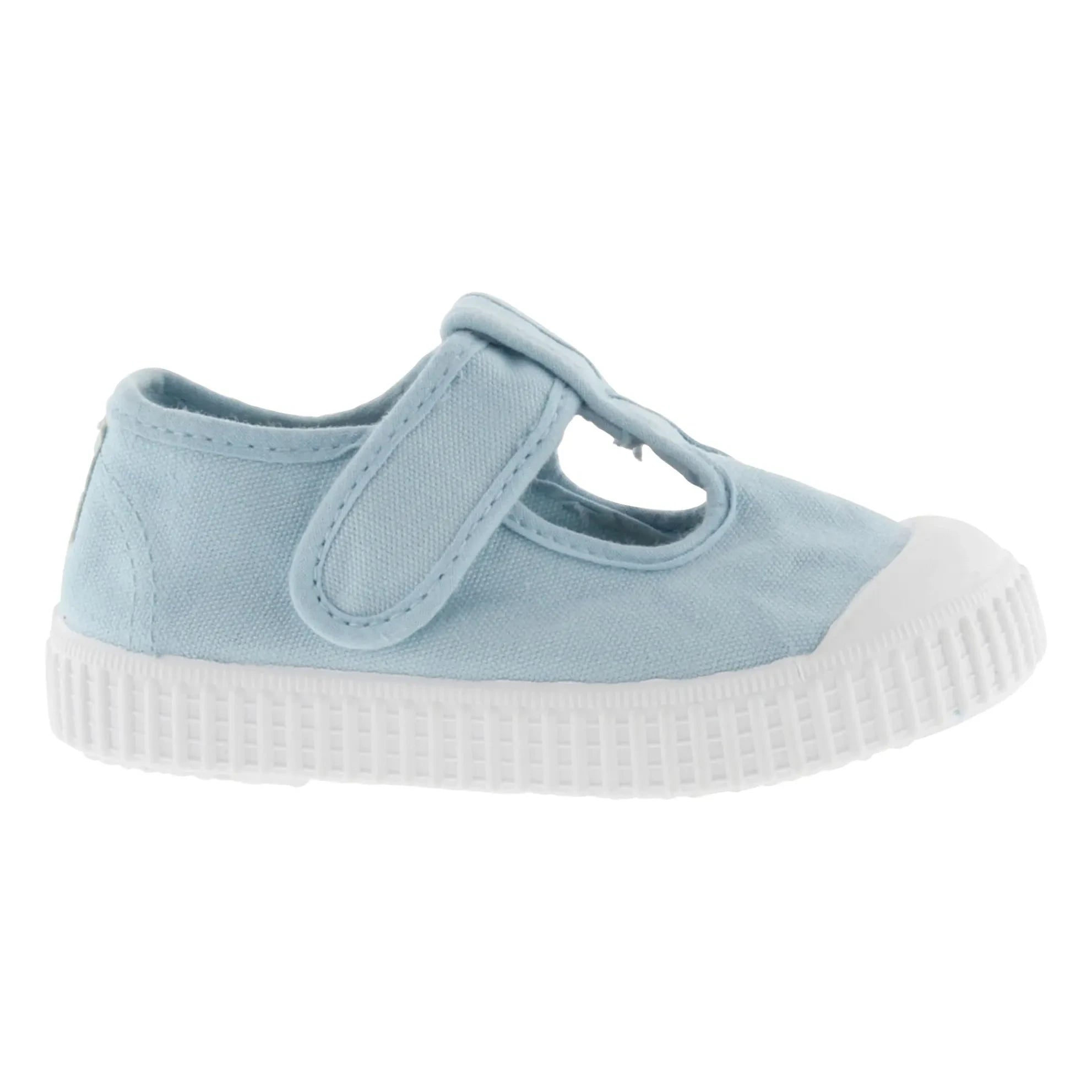 Victoria - Scratch Sneakers Sandale Stoffriemen | Hellblau