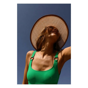 Anja Paris - Le Troublant Einteiliger Badeanzug | Grün