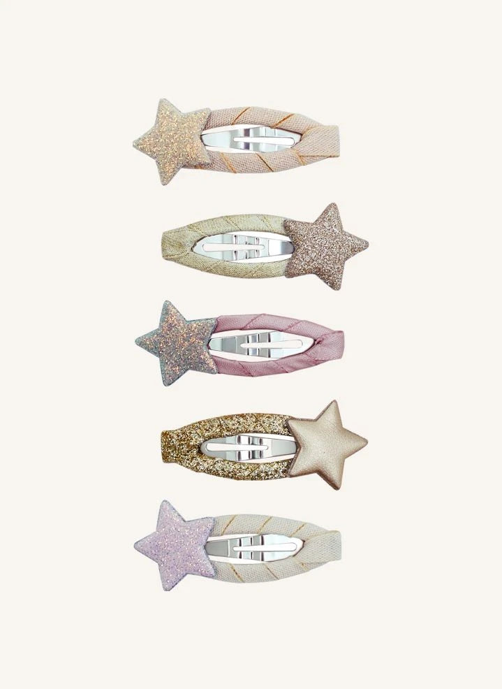 Mimi & Lula - 5er Set Stellina Mini Glitzerstäbe | Rosa