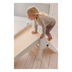 Sebra – 2-in-1 Bettrutsche | Weiß
