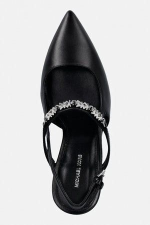 MICHAEL Michael Kors Dina Flex High Sling Pump Deri İnce Topuklu Ayakkabı
