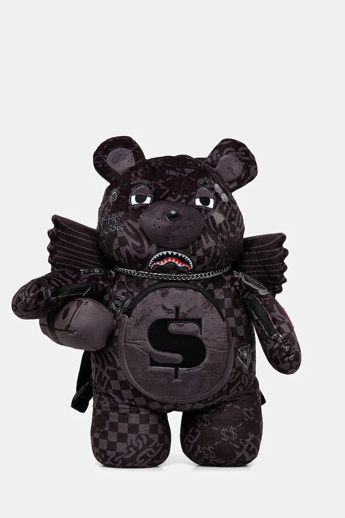 Sprayground - Siyah Küçük Boy Desenli Sırt Çantası 910B7280NSZ