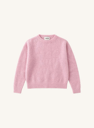 Smallable Woman - Bertille Alpaka-Wollpullover | Verblasstes Rosa