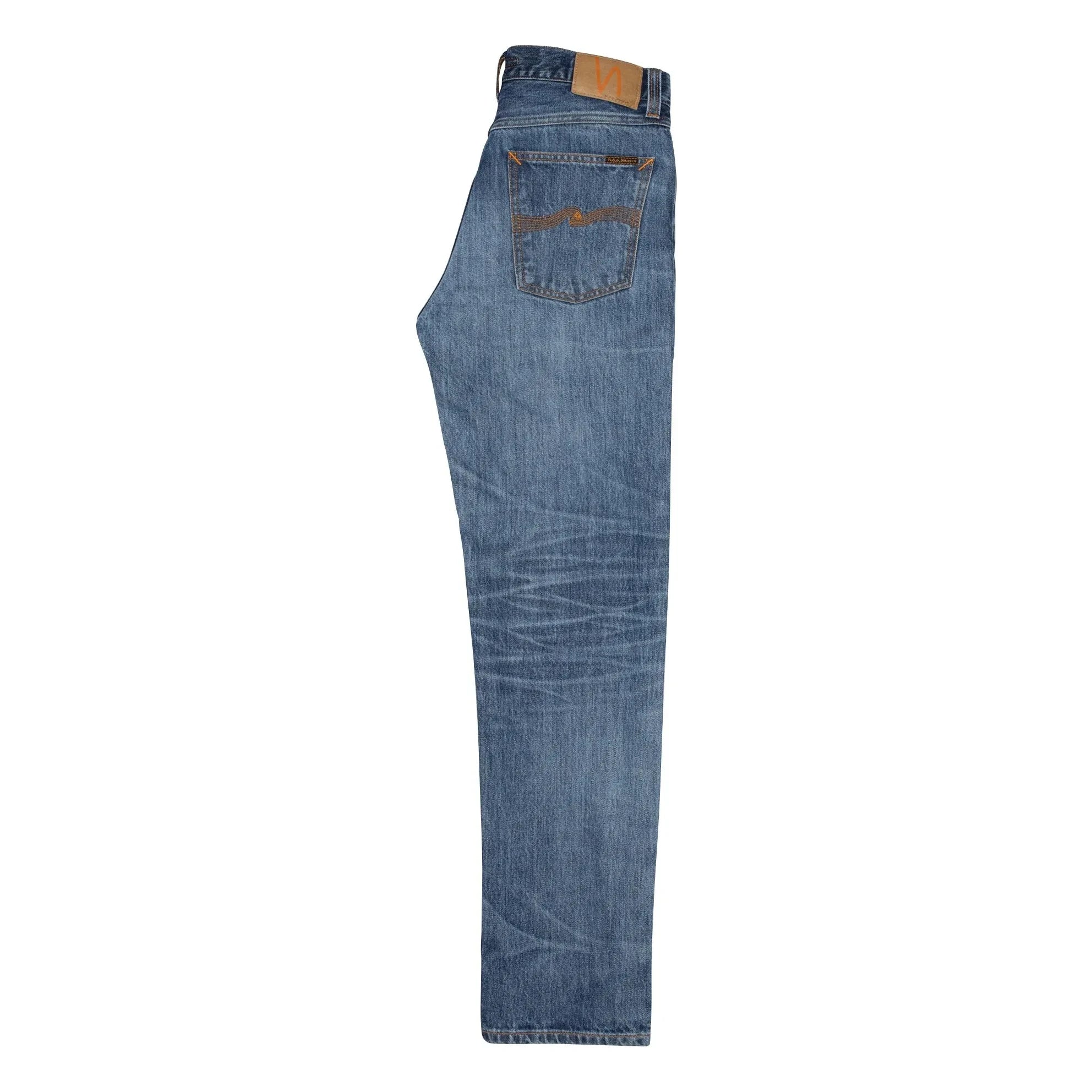 Nudie Jeans – Jean Rad Rufus Raw Tracks | Blau