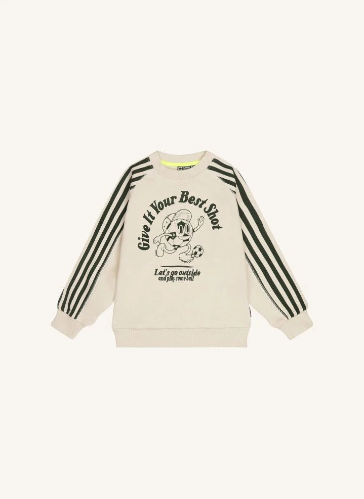 Tumble N'Dry - Stanley Organischer Baumwoll-Sweatshirt | Creme