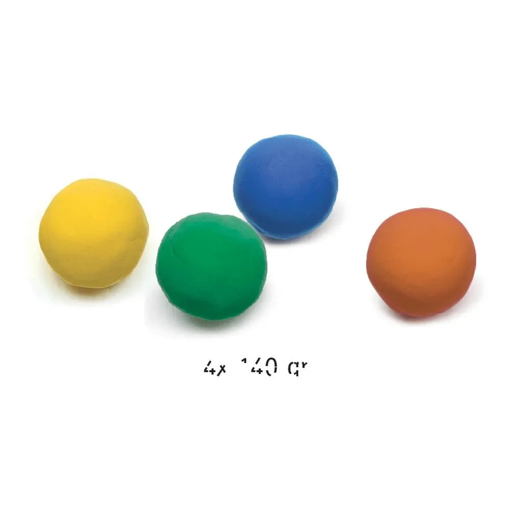 Djeco - Natürliche Modelliermasse - 4er Set