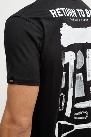 Alpha Industries Return To Base Pamuk Tişört