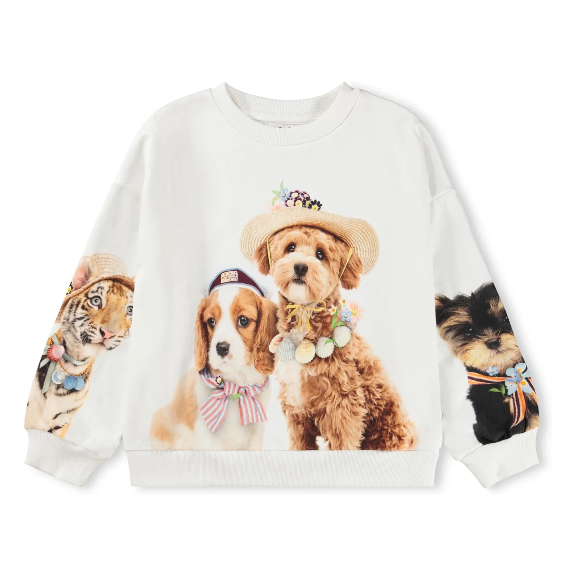 Molo - Maxi Dog Sweat Bio-Baumwolle | Weiß