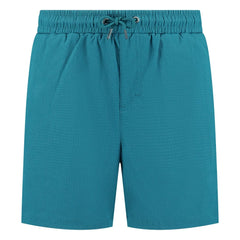 Beachlife - Seersucker Badeshorts | Peacock blue