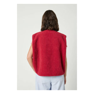 American Vintage - Hoktown Ärmellose Jacke | Magenta