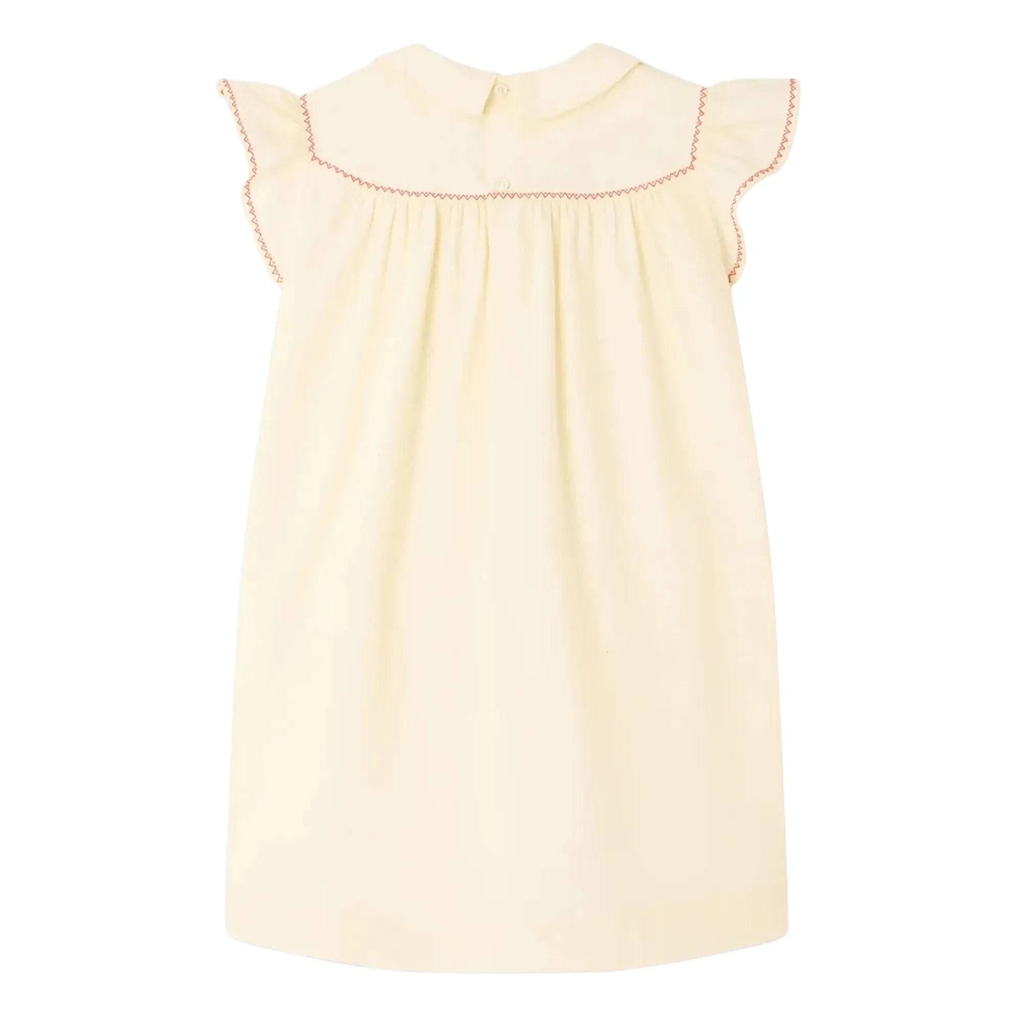 Bonpoint - Lacey-Ann Kleid aus Bio-Baumwolle | Ecru