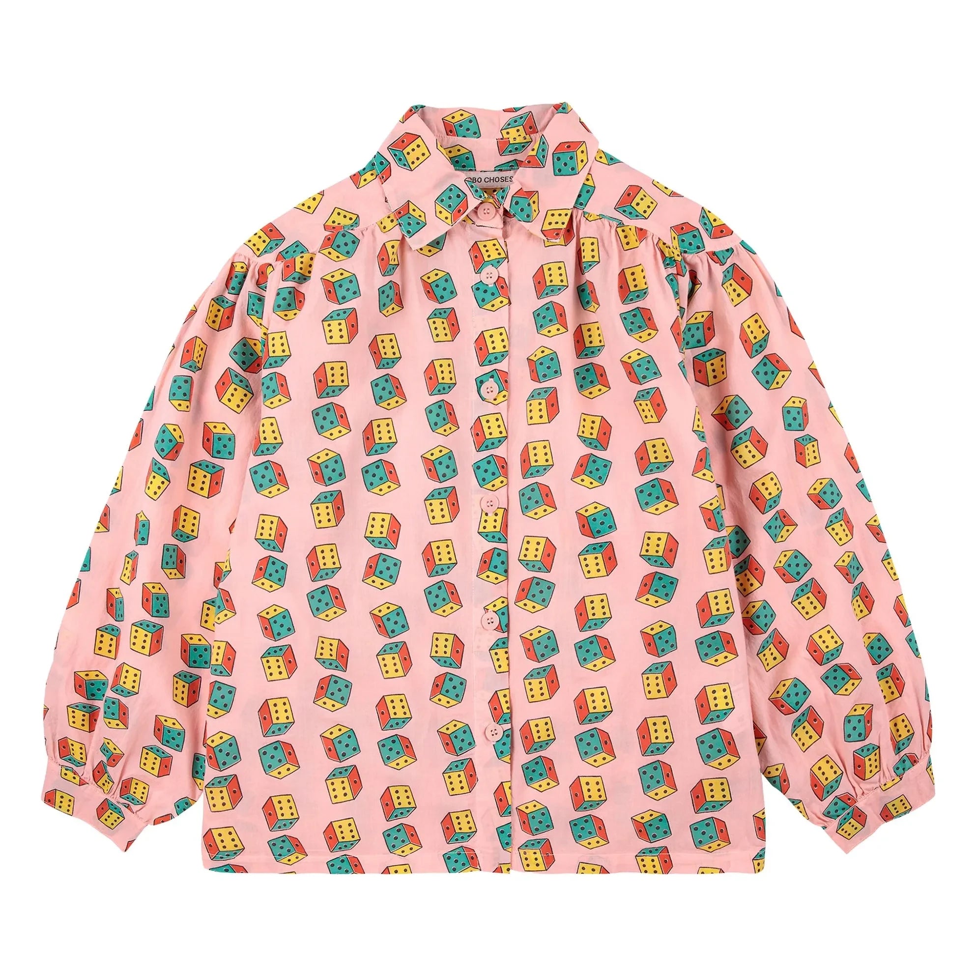 Bobo Choses - T-Shirt Dés aus Bio-Baumwolle | Rosa