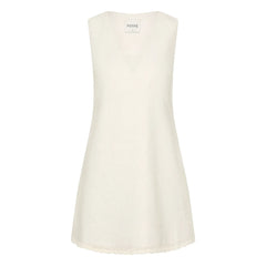 Posse - Effi Leinenkleid | Creme