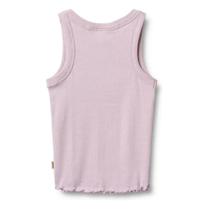 Weizen - Minka Bio-Baumwoll-Rippen-Tanktop | Lavendel