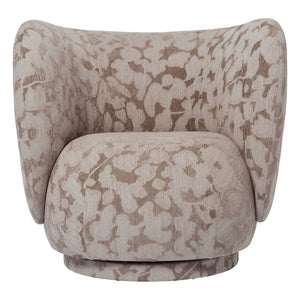 Ferm Living - Rico Cilla Sessel | Grau-Braun
