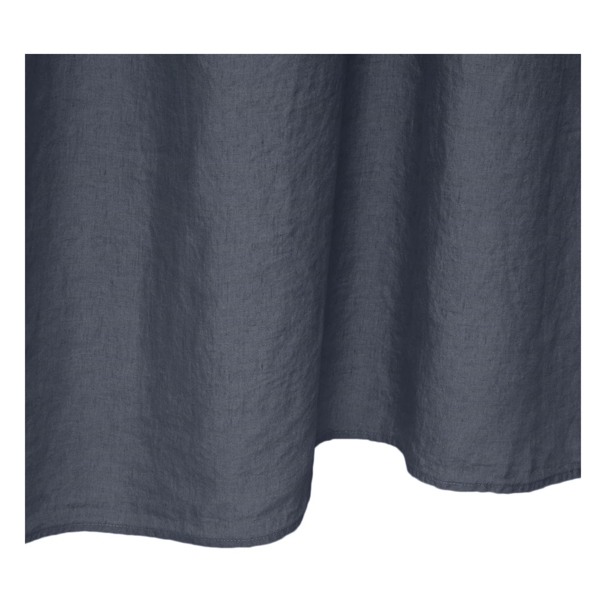 Communauté de biens - Gewaschener Leinenvorhang - 140 x 280 cm | Storm Blue