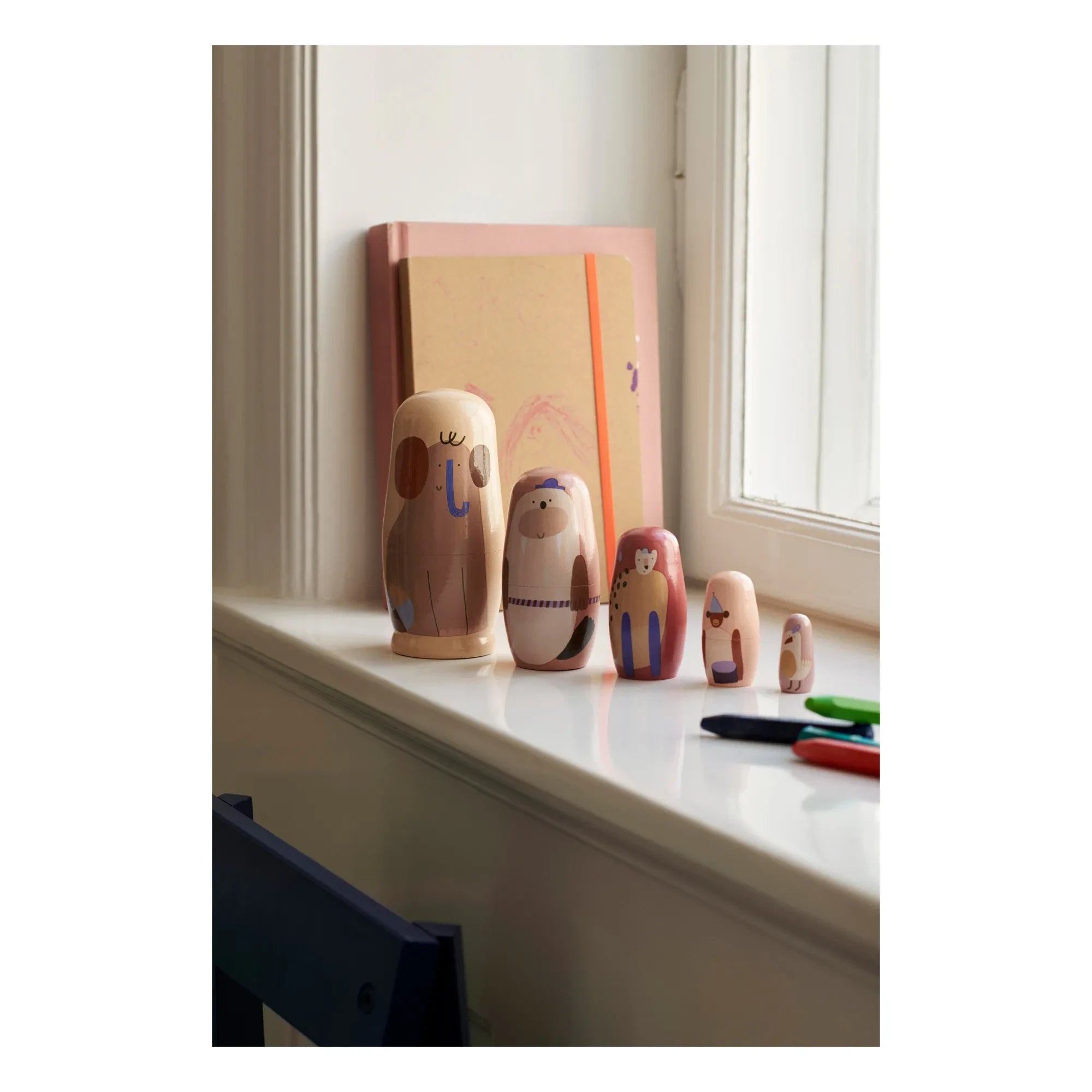Ferm Living Kids - Critter Matroschka-Puppen
