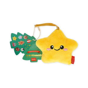 Legami - Plüschspielzeug Weihnachtsdekoration - Stern - Oh-Oh-Ohrnamenti