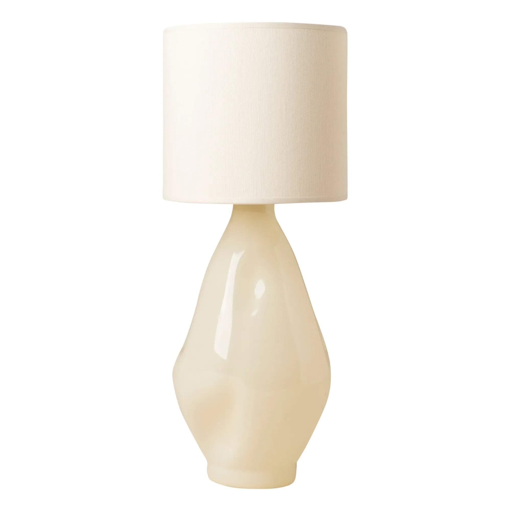 Los Objetos Decorativos – Tischlampe aus Borosilikatglas | Beige