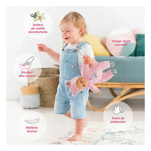 Corolle – Flauschiges Spielzeug – Pti' Cœur Bär Puppe | Hellrosa