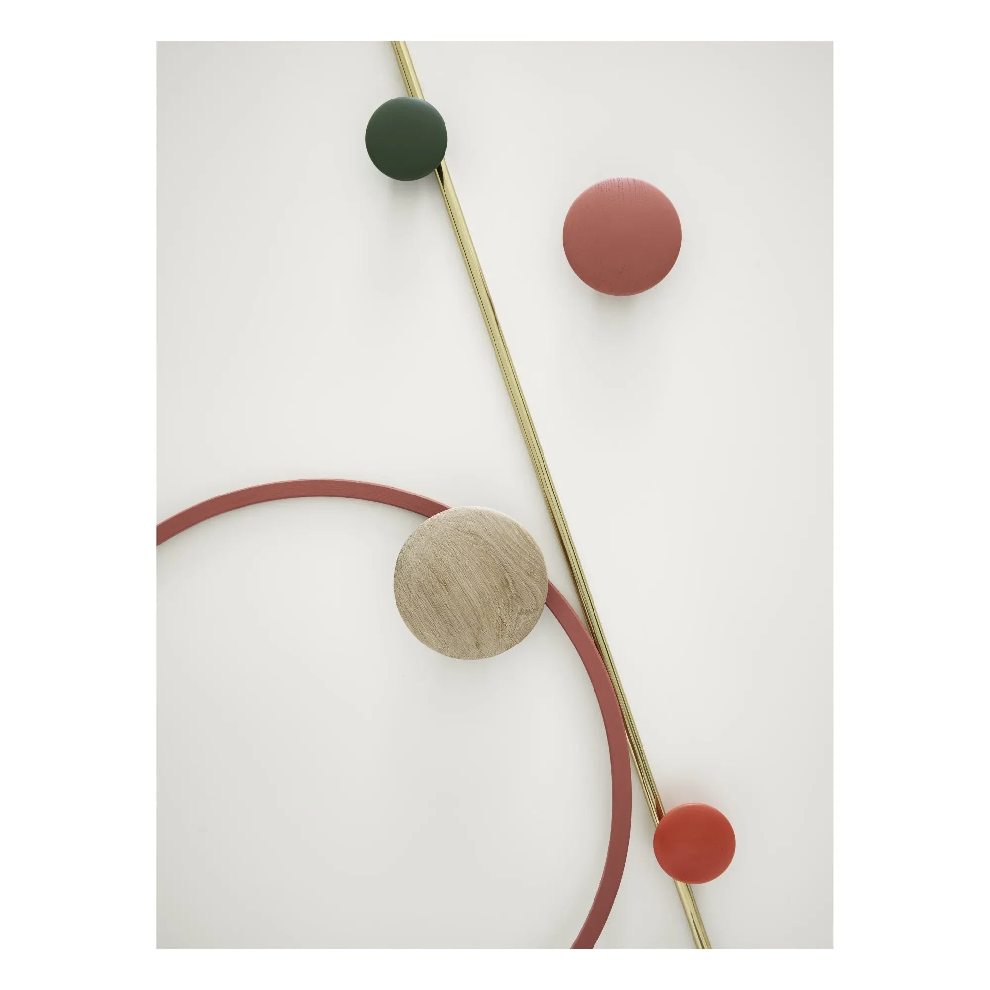 Muuto - Dots Eichenhaken | Eiche