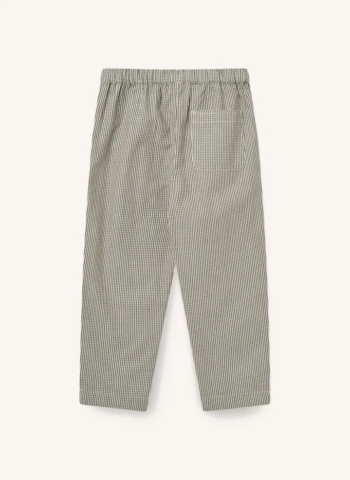 Copenhagen Colors - Karierte Hose aus Bio-Baumwolle | Braun